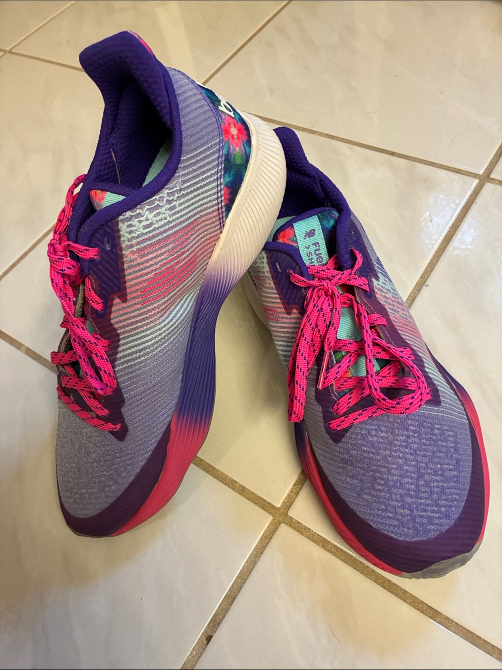 New Balance Purple & Pink Women's Running Sneakers